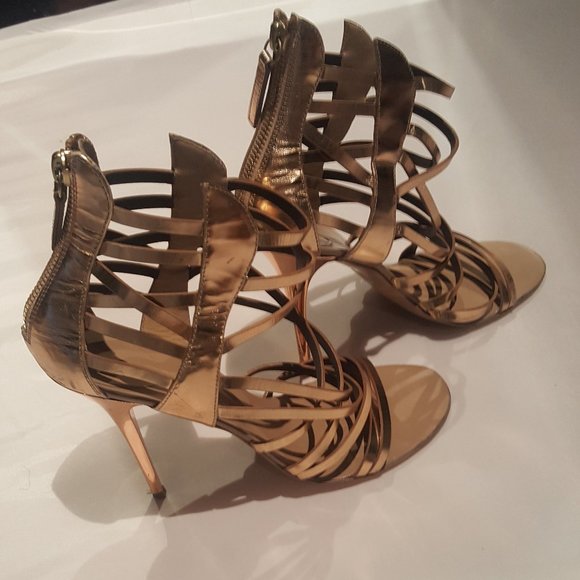 Authentic Giuseppe Zanotti Leather Sandals - Picture 1 of 8